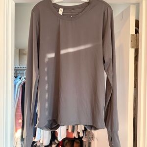 SPANX Charcoal Long Sleeve Women's Top